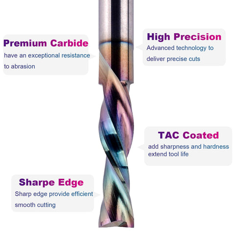 SpeTool router bit creates edge-clean cuts for wood with smooth top surfaces