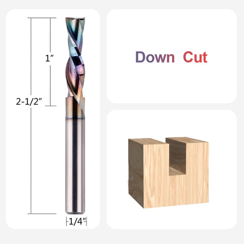 SpeTool downcut spiral router bit mortise-slot demo reveals a clean edge