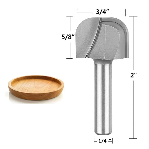 SpeTool router bit tip close-up showing durable tungsten carbide construction.