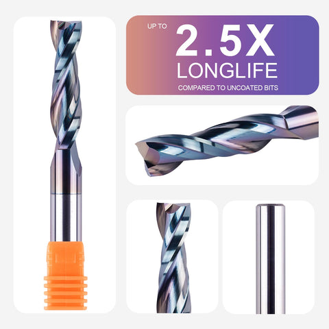 SpeTool upcut spiral bit plunges mortises with clean bottom edges.