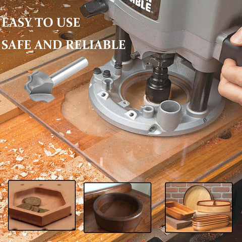 SpeTool cnc compatible router bit works with standard machines