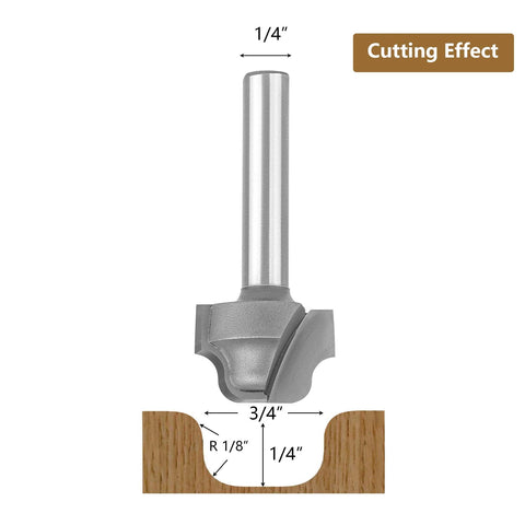 SpeTool decorative edge router bit adds refined bowl edge details