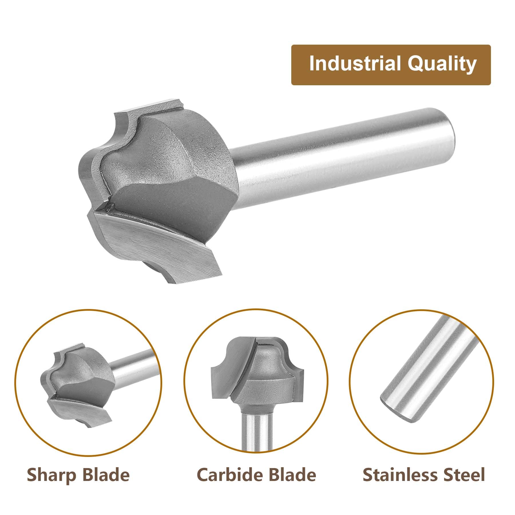 SpeTool drainage groove bit suitable for handheld and CNC routers