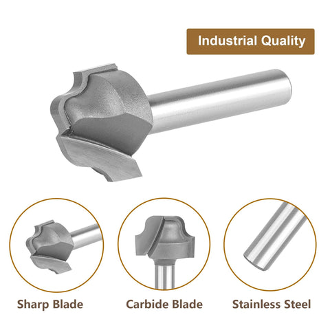 SpeTool drainage groove bit suitable for handheld and CNC routers