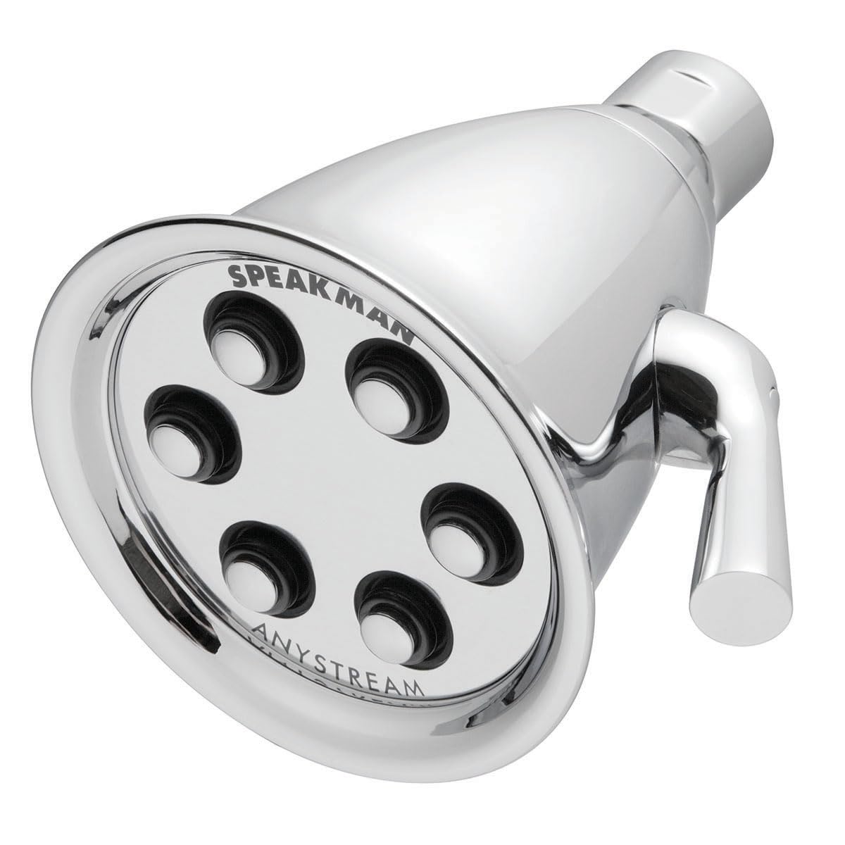 Speakman Icon Anystream 3-Spray shower head delivers customizable patterns with efficient low-flow performance