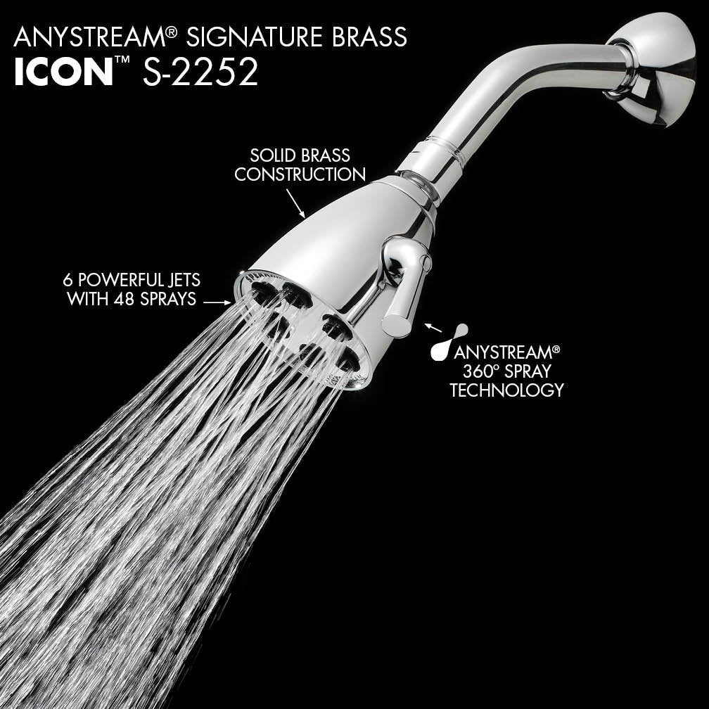 Speakman Icon line coordination blends with other fixtures for cohesive design.