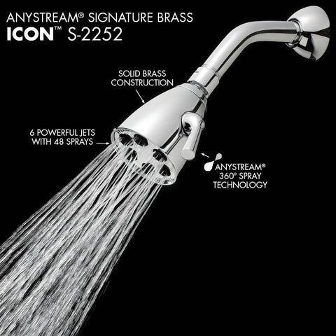 Speakman Icon line coordination blends with other fixtures for cohesive design.