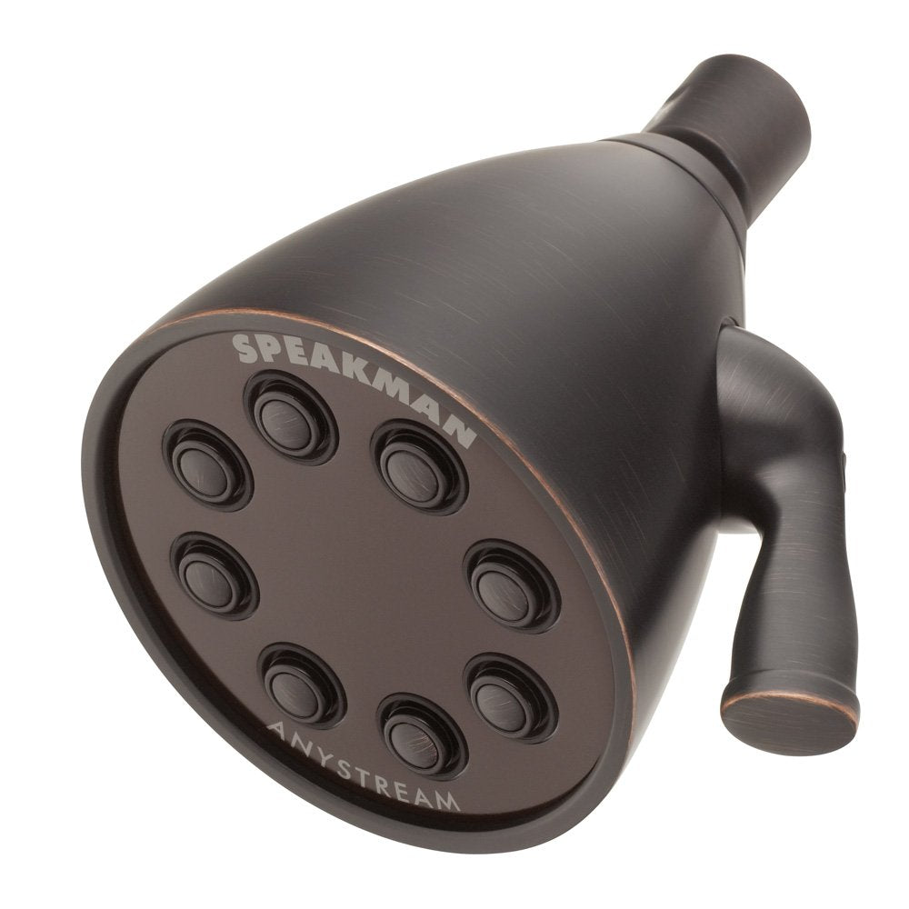 Speakman Icon S-2251 shower head with solid brass body for durable performance.