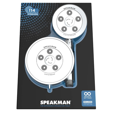 Speakman Neo Anystream durable metal hose included