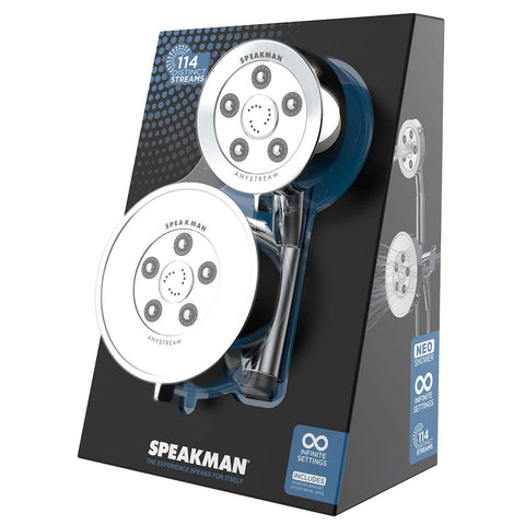 Speakman Neo Anystream easy installation with standard plumbing