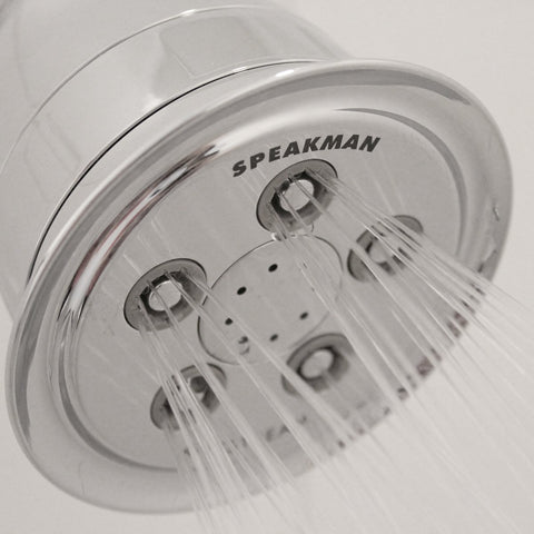 Speakman S-2005-HBF chrome finish details reveal premium styling