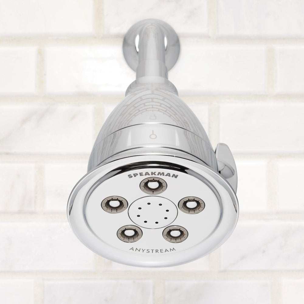 Speakman S-2005-HBF angle view shows premium chrome finish