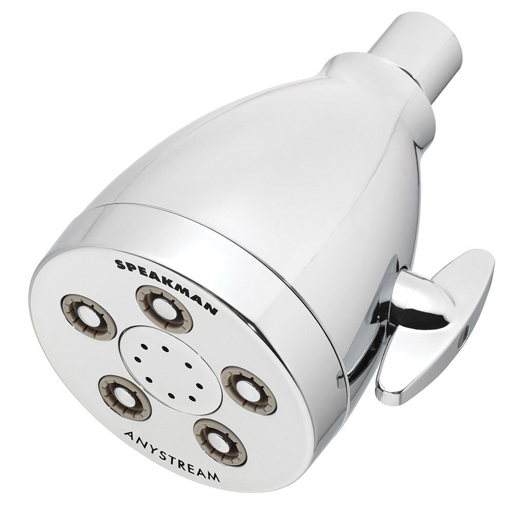 Speakman S-2005-H with Anystream 360-degree dial enabling seamless spray changes.