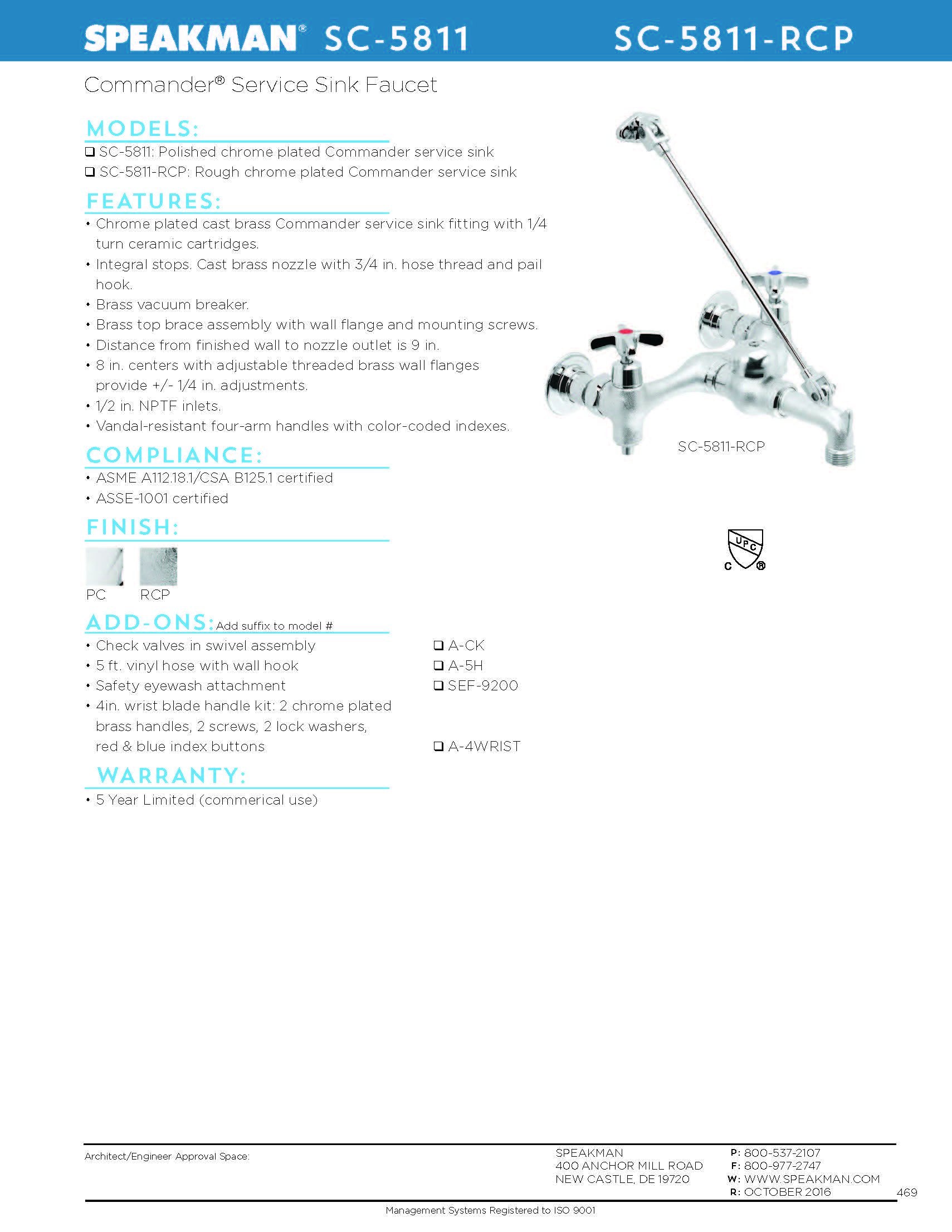 Cast brass body and nozzle with 3/4-inch hose thread for versatile connections