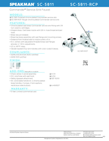 Cast brass body and nozzle with 3/4-inch hose thread for versatile connections