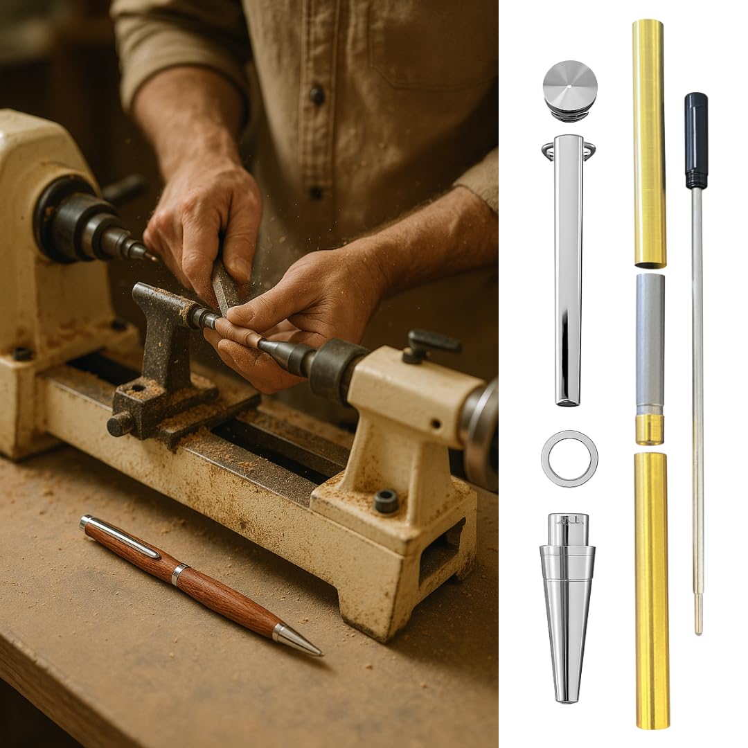 7mm mandrel compatibility supports beginner-friendly lathe turning