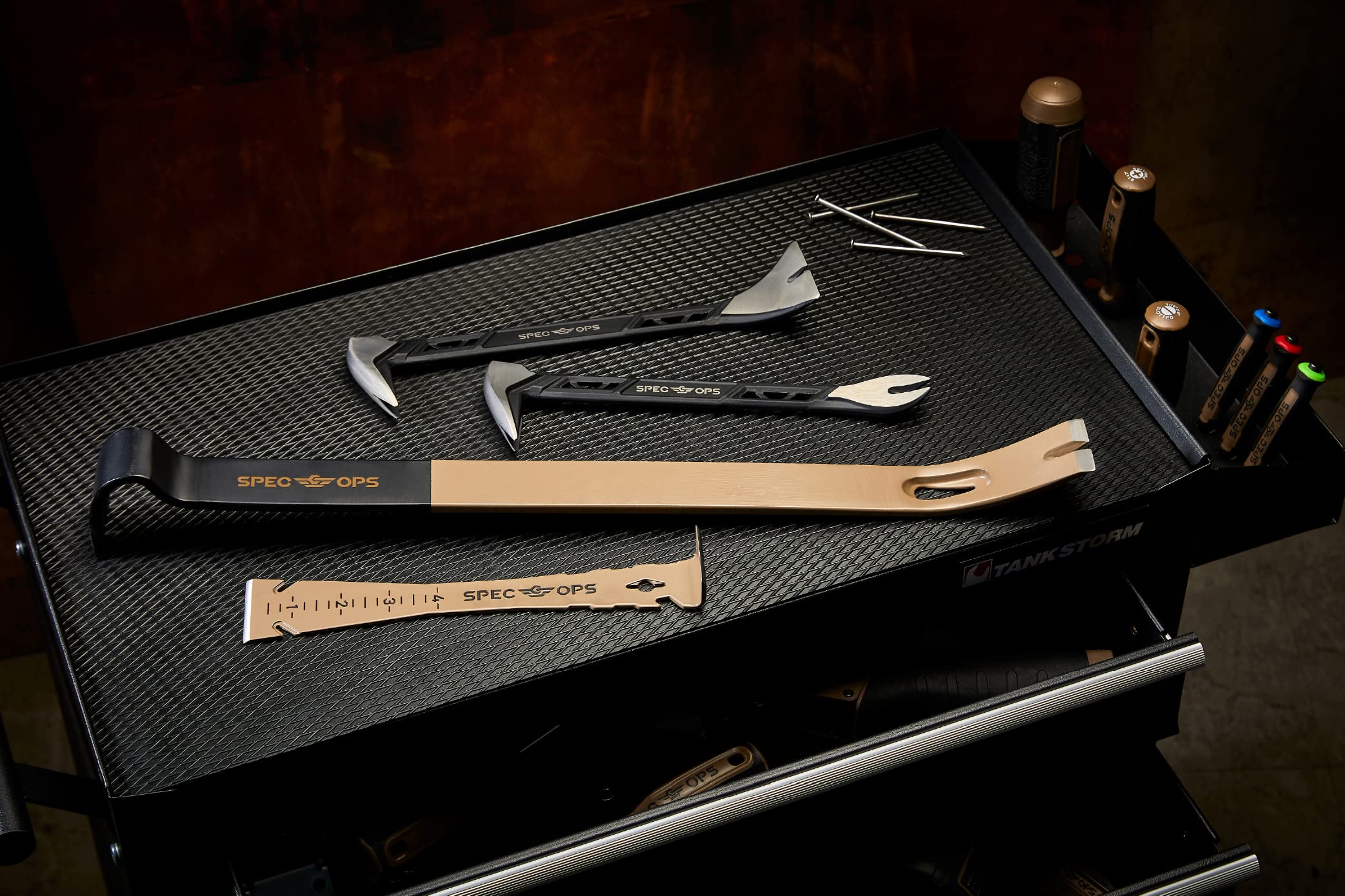 Spec Ops 100-foot drop-tested crowbar for rugged job site durability