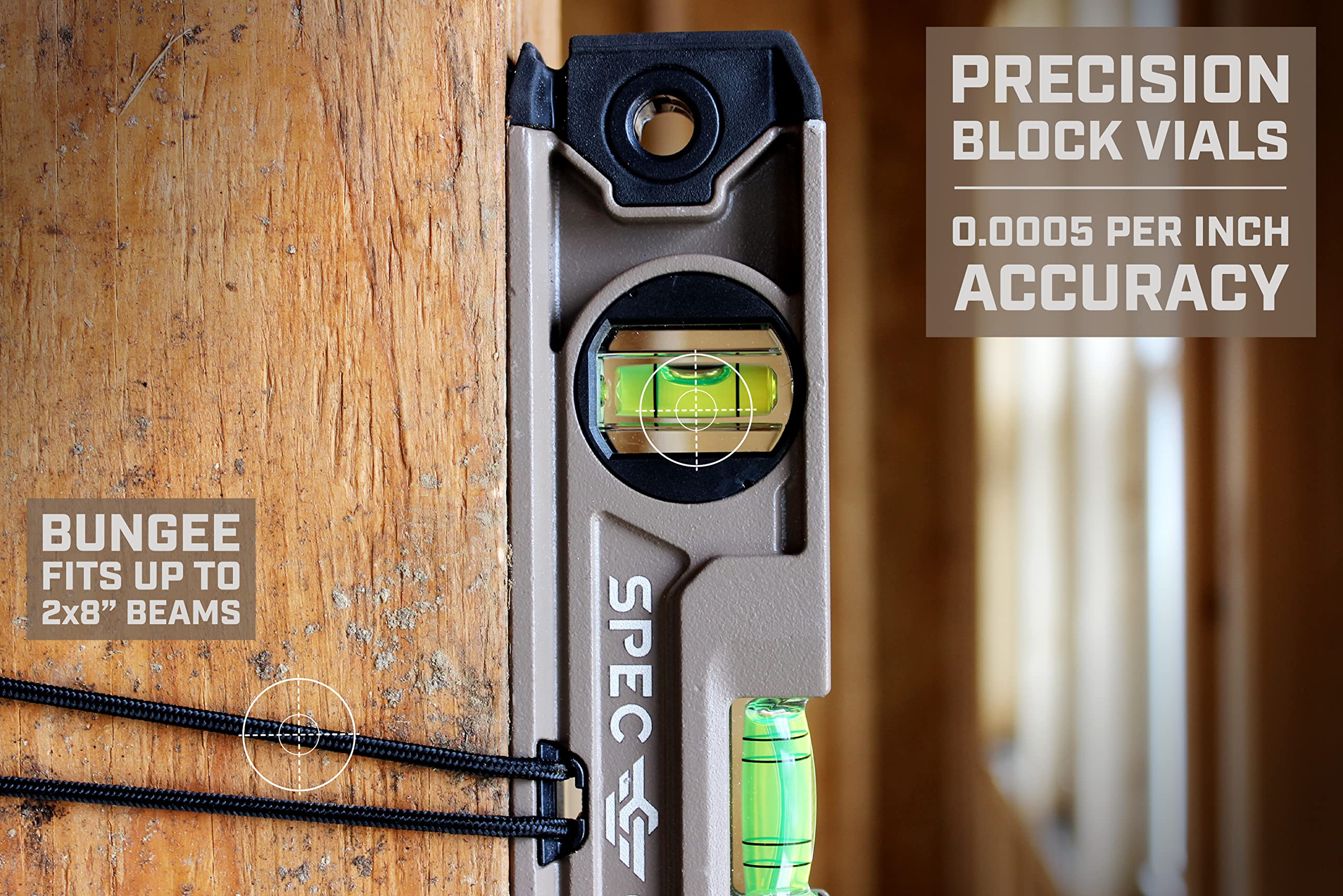 Spec Ops epoxy-locked vials offer 33% higher visibility for quick readings.
