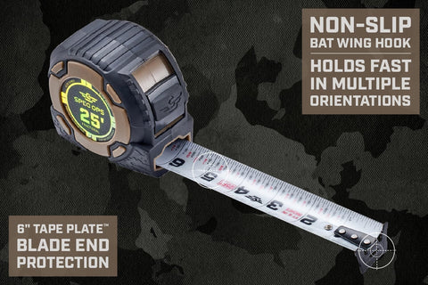 Spec Ops Elite non-slip bat wing hook stays secure in use
