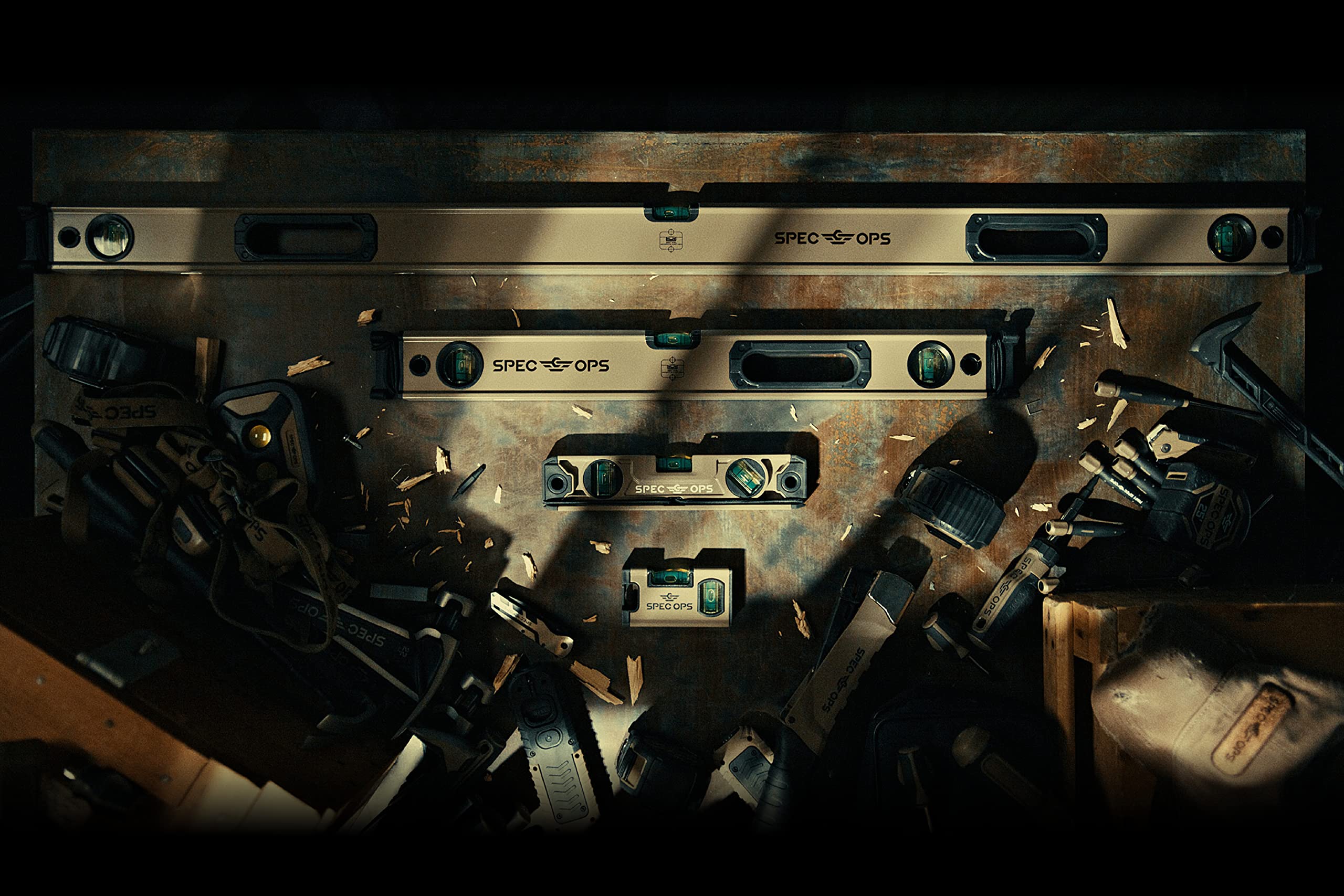 Spec Ops pocket level durability, drop-tested beyond MIL-STD-810G.