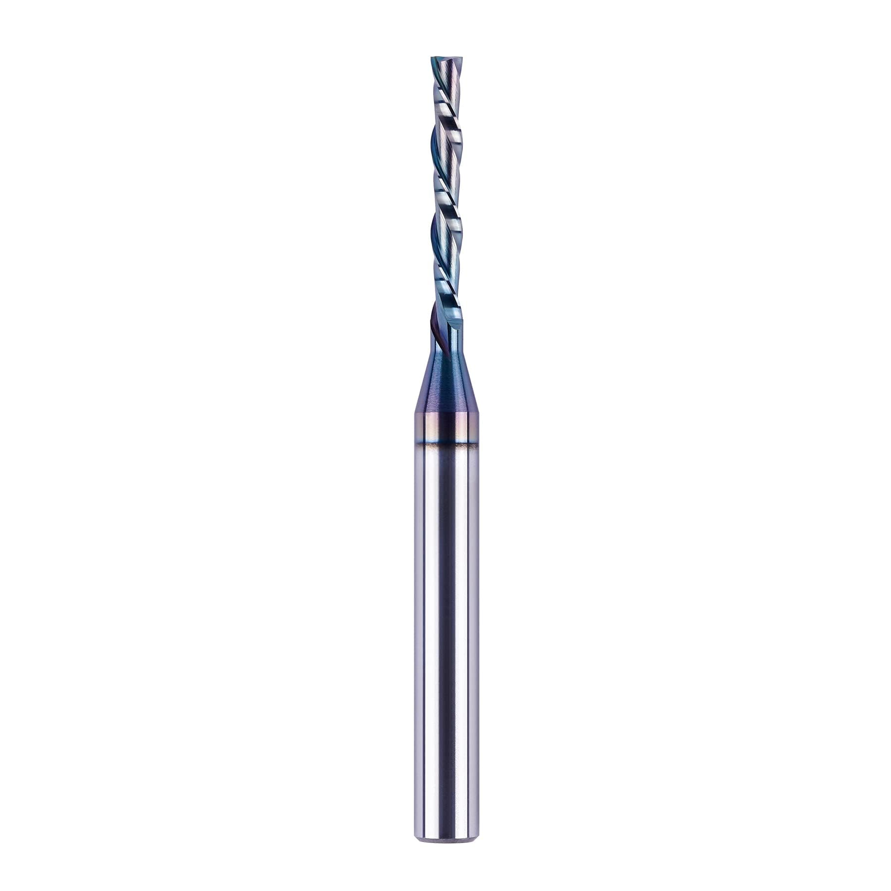 SpeTool 1/8-inch downcut router bit with long-life coating for clean top surfaces