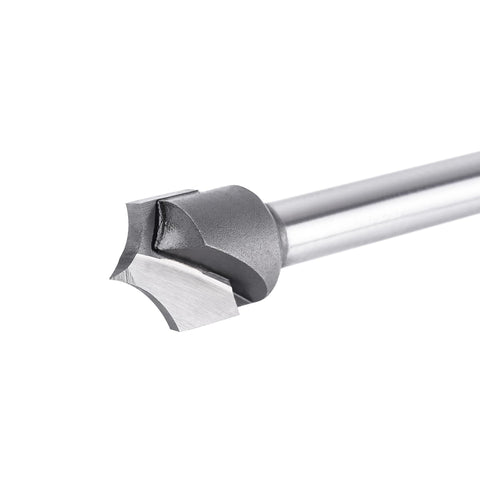 SpeTool carbide router bit suitable for engraving and signmaking on wood-based materials.