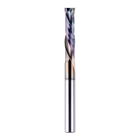 SpeTool up-down compression bit with 1/4 shank delivers clean, delamination-free edges.