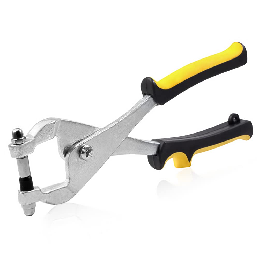 SPEEDWOX 10 Inch Ceiling Grid Punch Pliers delivering clean holes for reliable grid rivet work.
