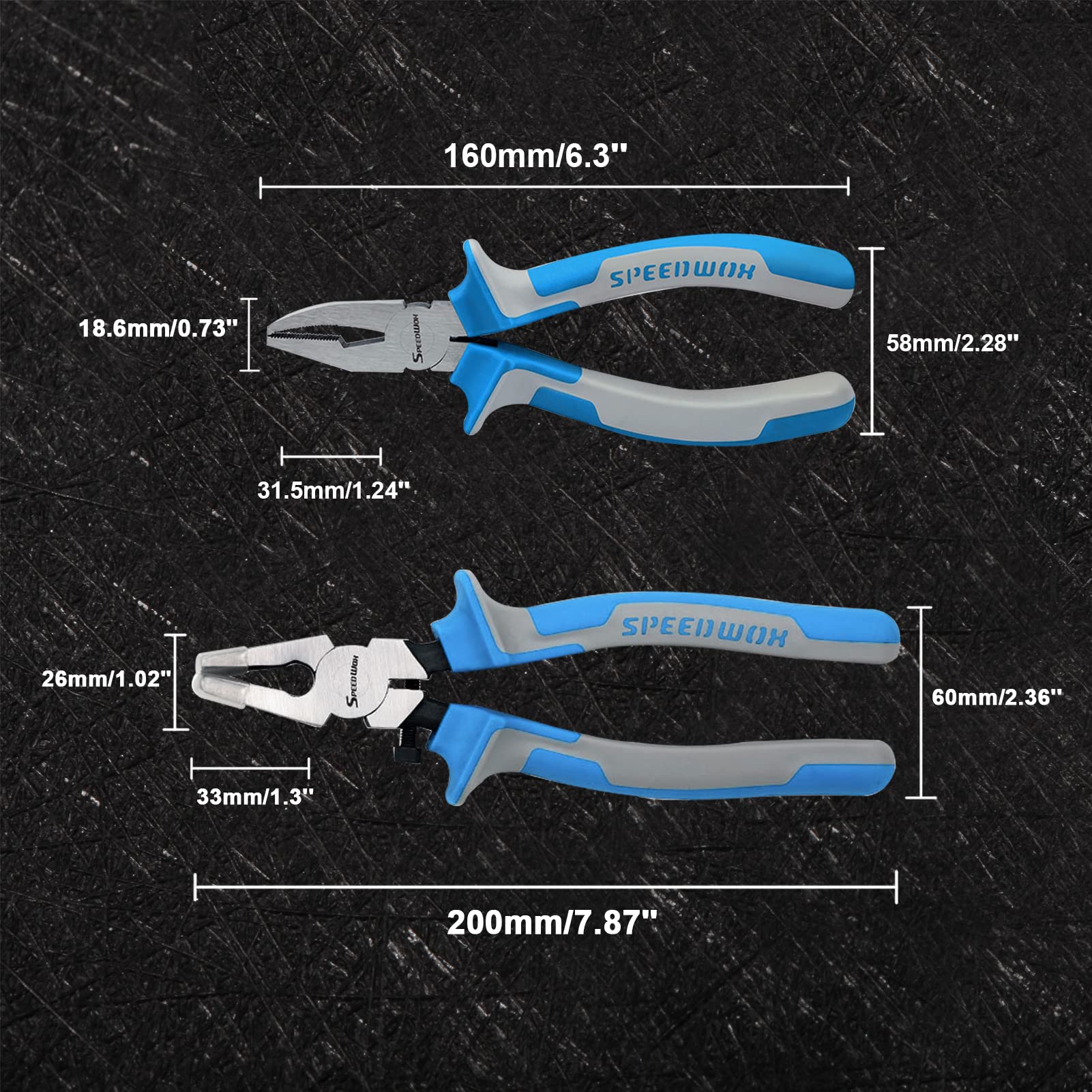SpeedWox grozer pliers in action nibble long strips safely.