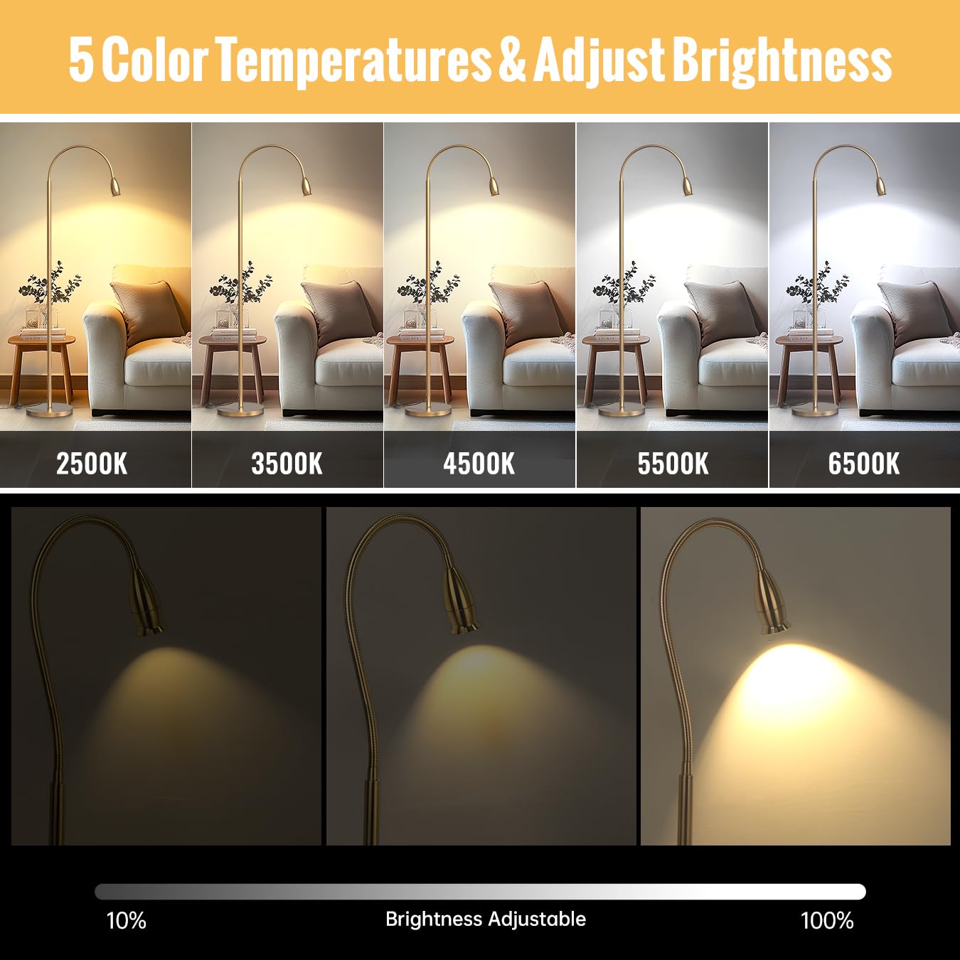 SpeePlant LED spotlight with CRI 92 for vivid natural color