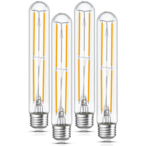 Sphoon tubular bulb in E26 base for retro fixtures with easy installation.