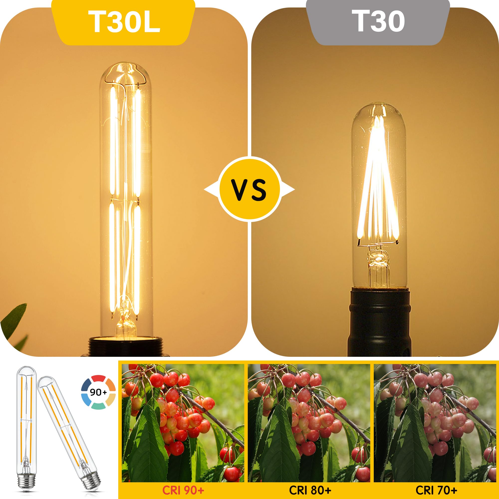 Sphoon 360-degree beam lights the entire room evenly.