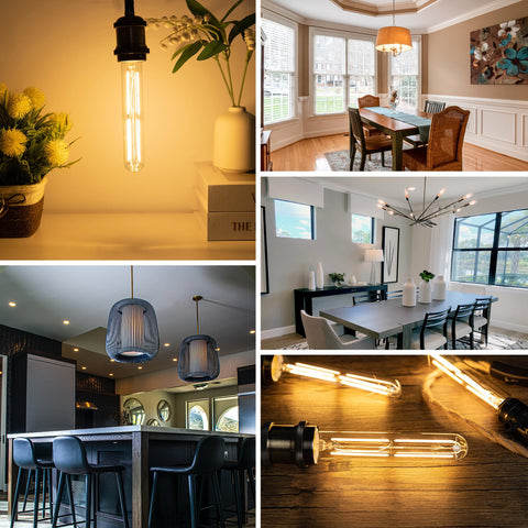 Sphoon retro Edison style bulb suits chandeliers and pendants.