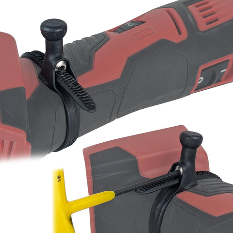 Spider High-strength spring steel clip stays secure after use.