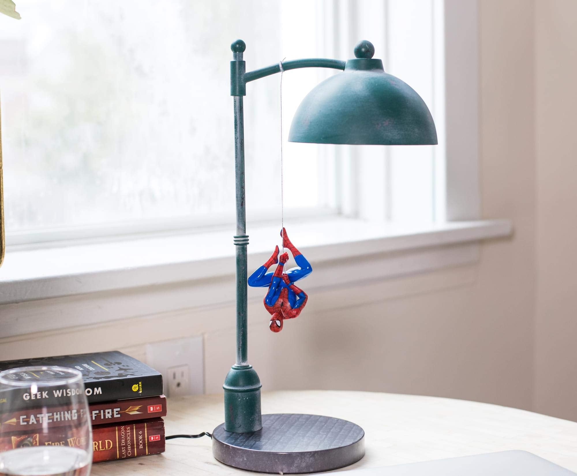 Spider-Man 16-inch lamp provides ambient lighting for dorms and desks