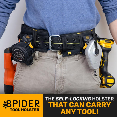 Spider Pro ambidextrous design supports left or right-handed users.