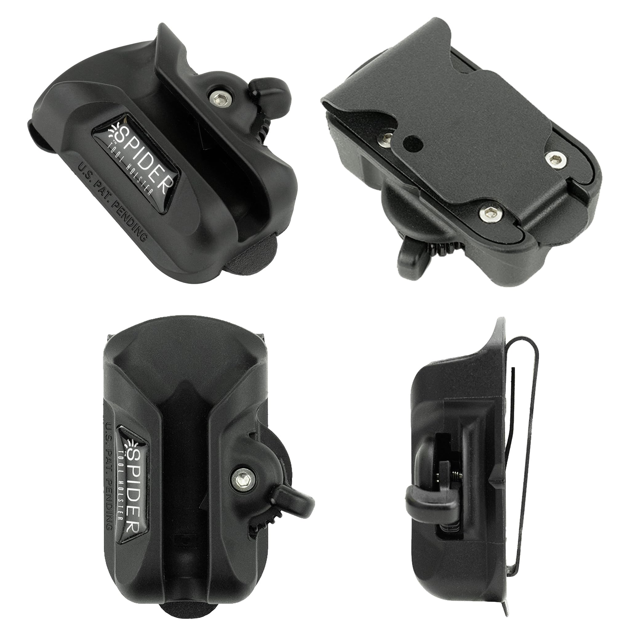 Spider Tools in holster show fast access on the job.