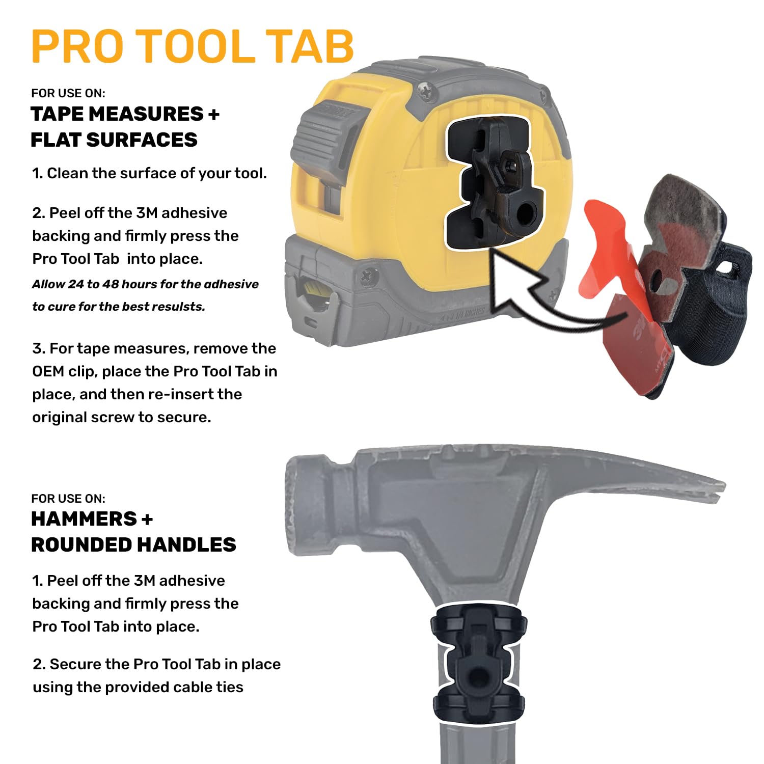 Spider Tool Holster self-locking design locks tools in place