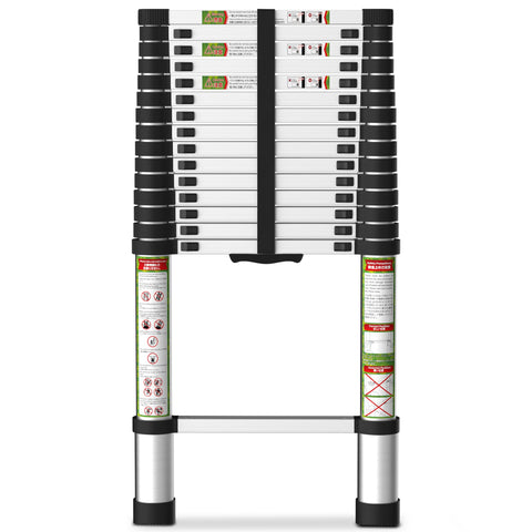 SPIEEK telescoping ladder extended to reach attic and RV tasks