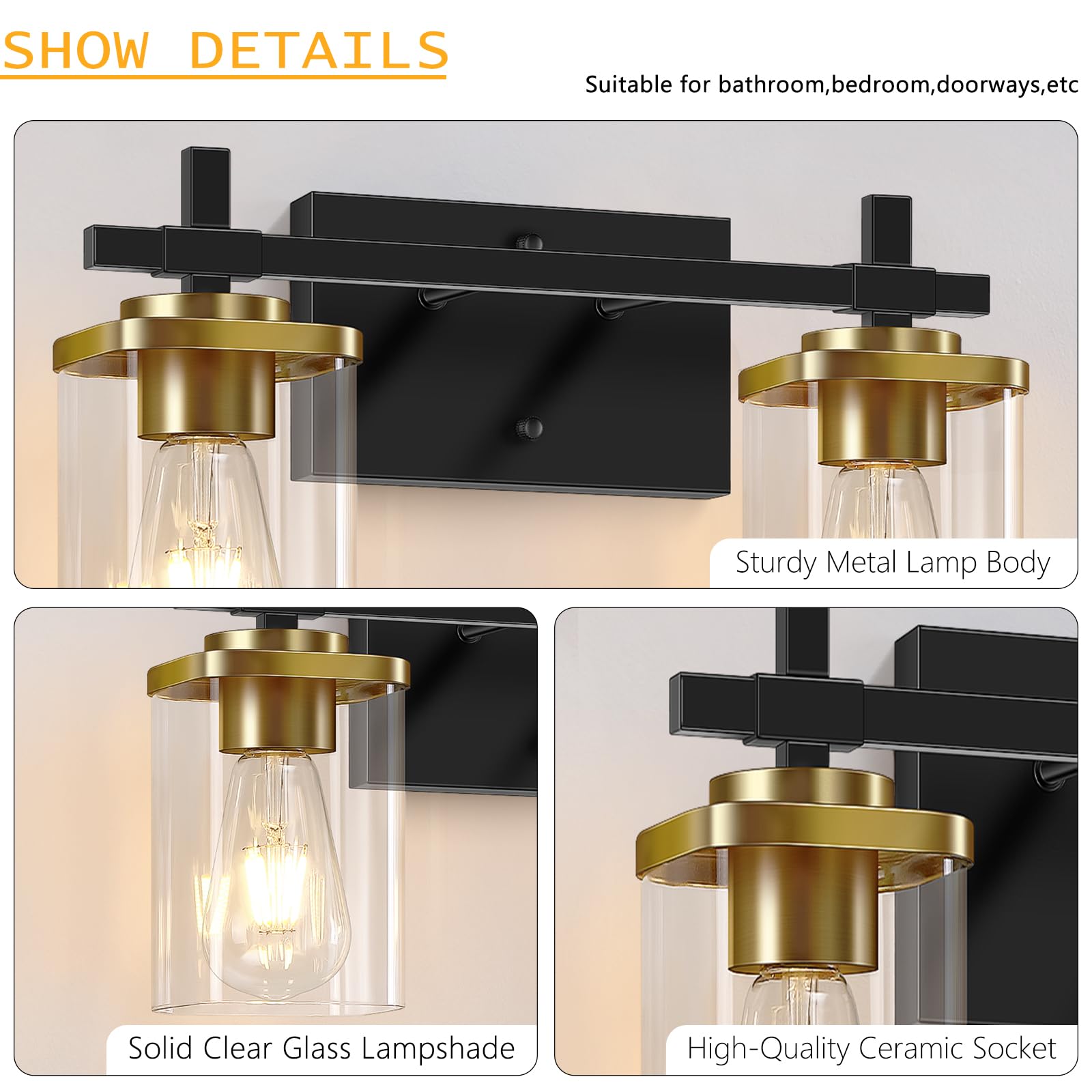Spiglamm uses 2x E26 bulbs for versatile brightness.