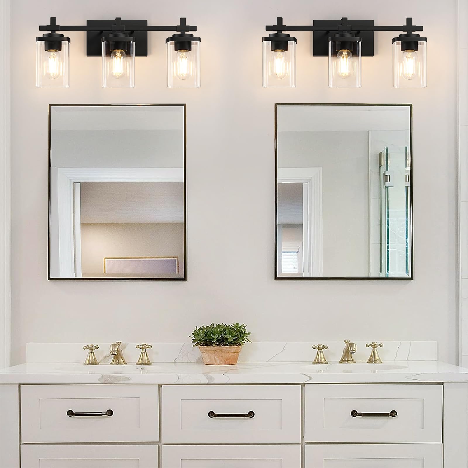 Spiglamm vanity light E26 socket ready for dimmable bulbs