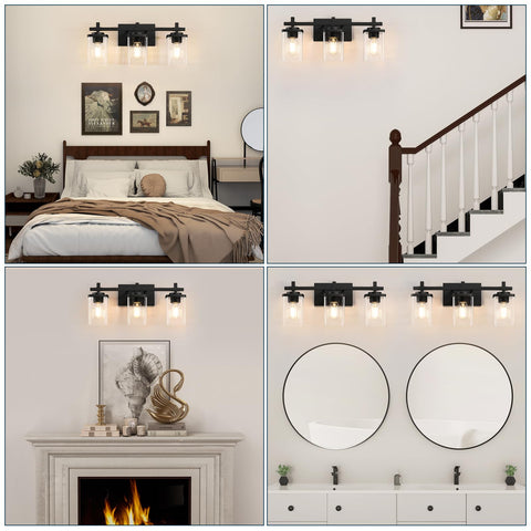 Spiglamm wall-mounted vanity light installed in a modern living area