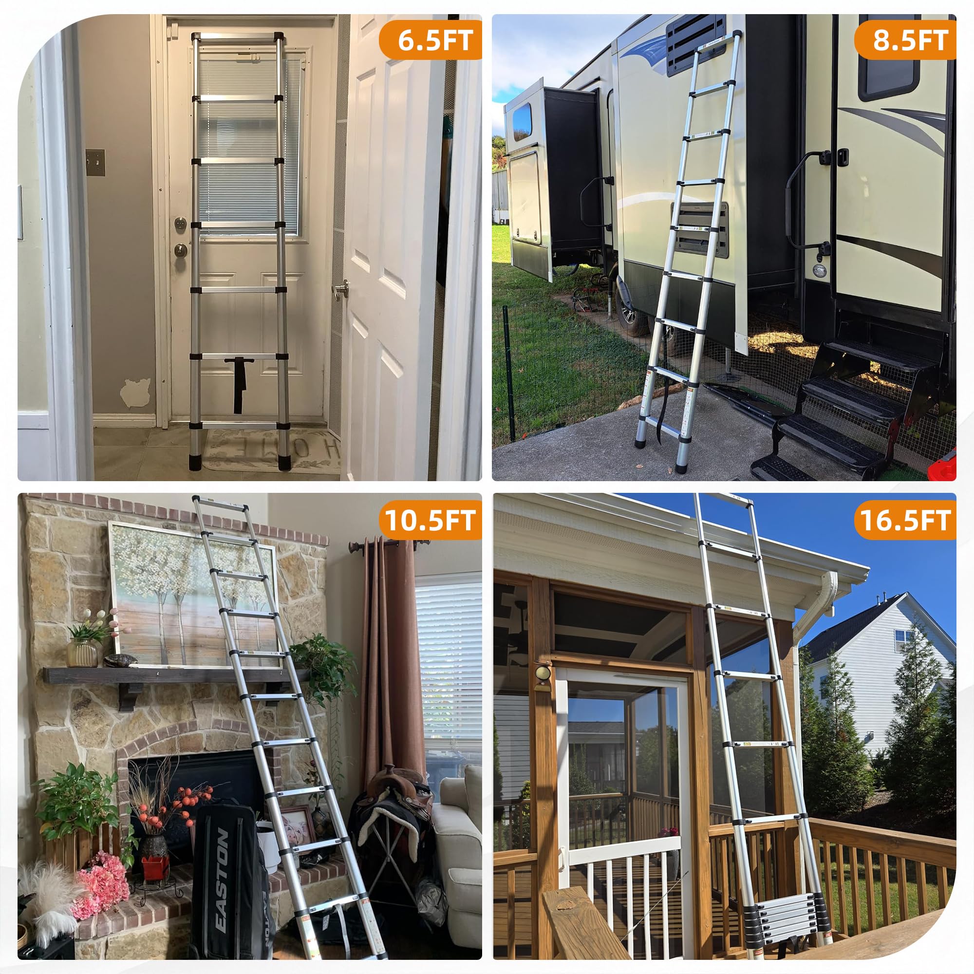 SPIEEK telescoping design fits tight attic corners and narrow spaces