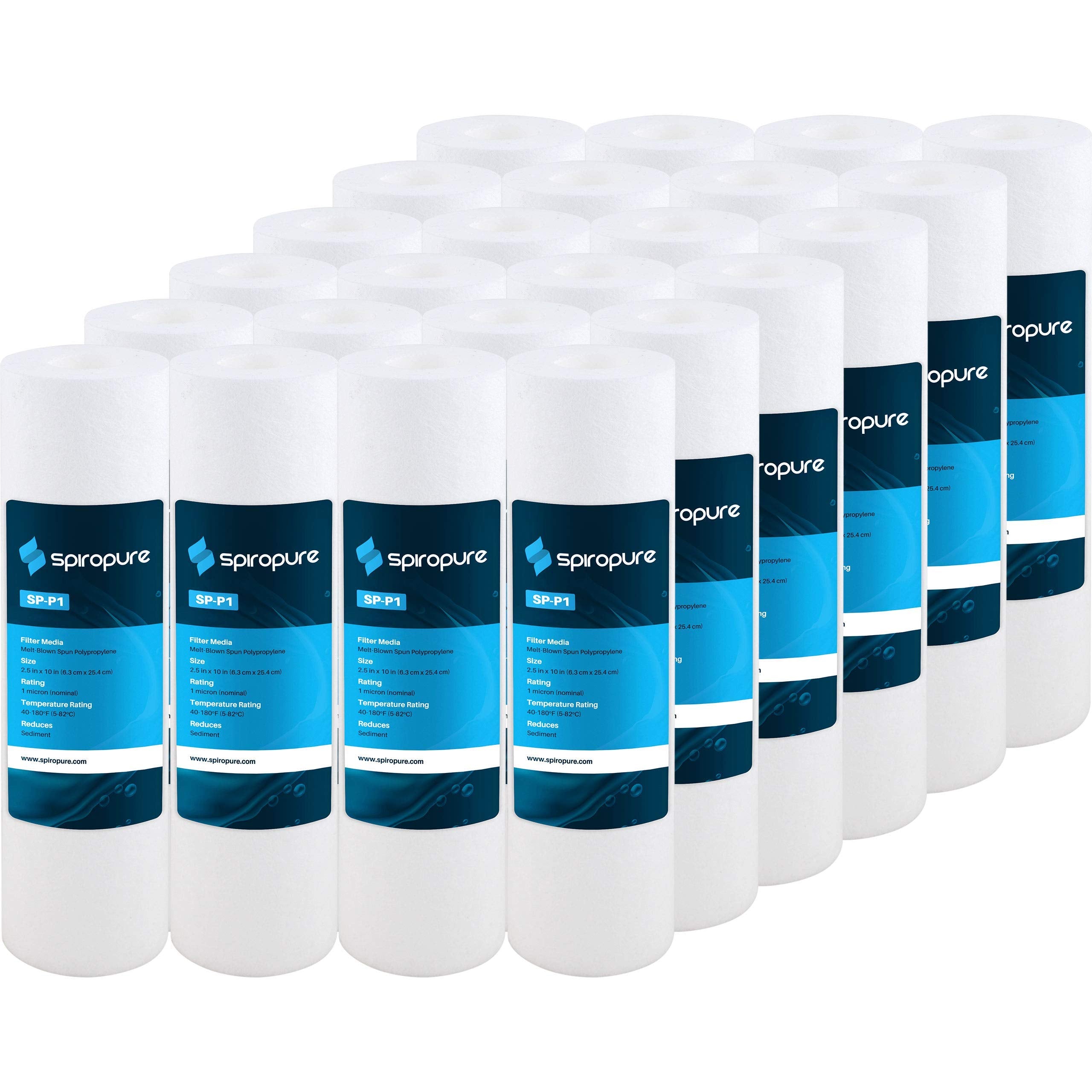 SpiroPure SP-P1 1-micron sediment filter for clearer water