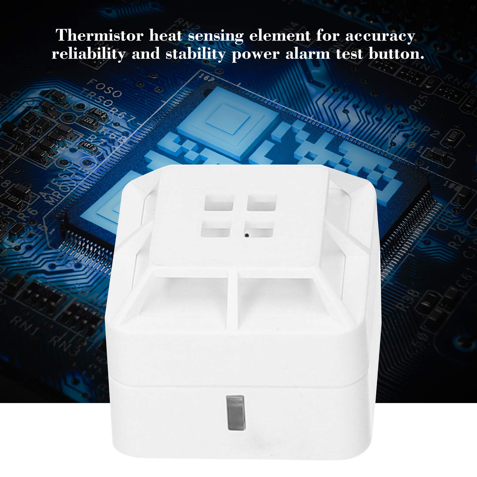 Splenssy Heat Alarm 55-65°C indicator shows fixed temperature setting.