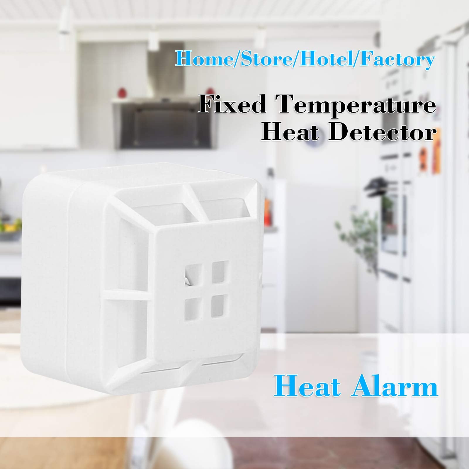 Splenssy Heat Alarm in boiler room for stable protection.