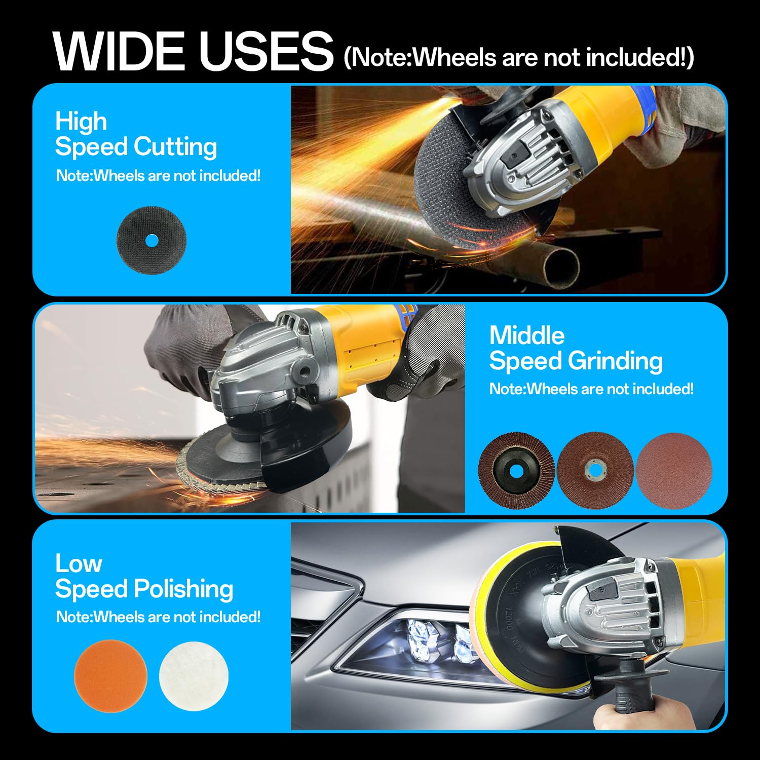 SpomacGek adjustable side handle enhances comfort for both-handed operation.