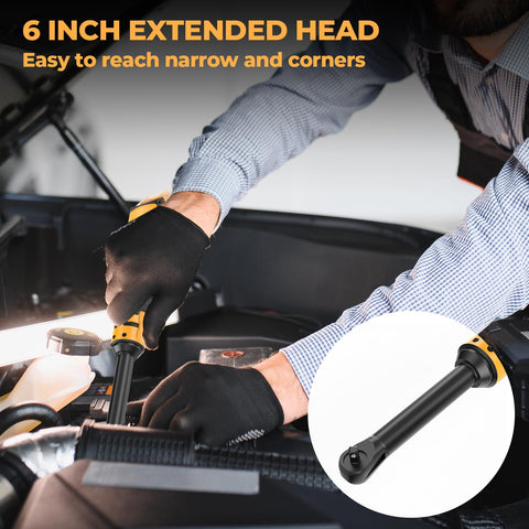 SpomacGek Dewalt 20V MAX compatible ratchet powering quick fastener work.
