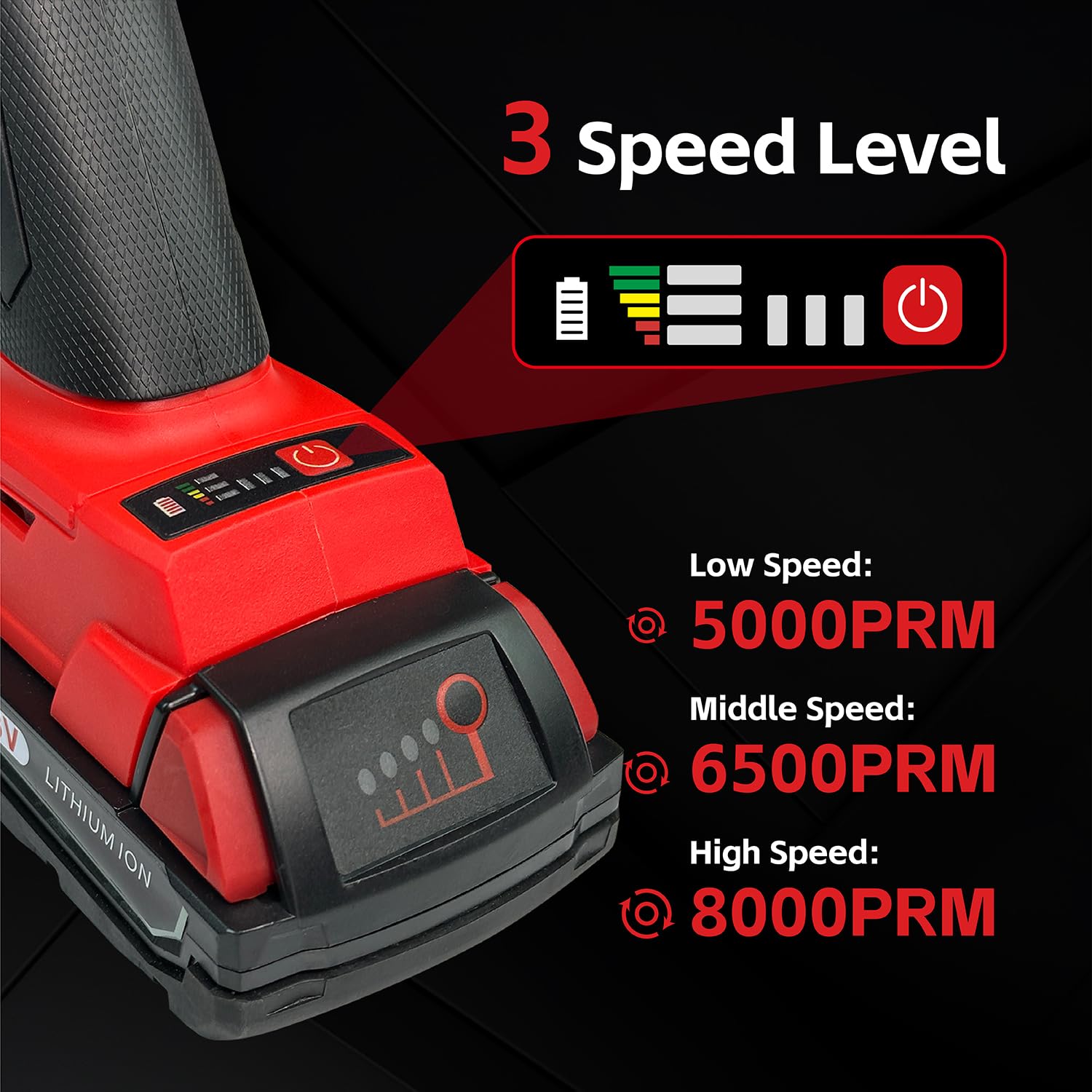 SpomacGek spindle lock enables quick wheel changes for efficiency.