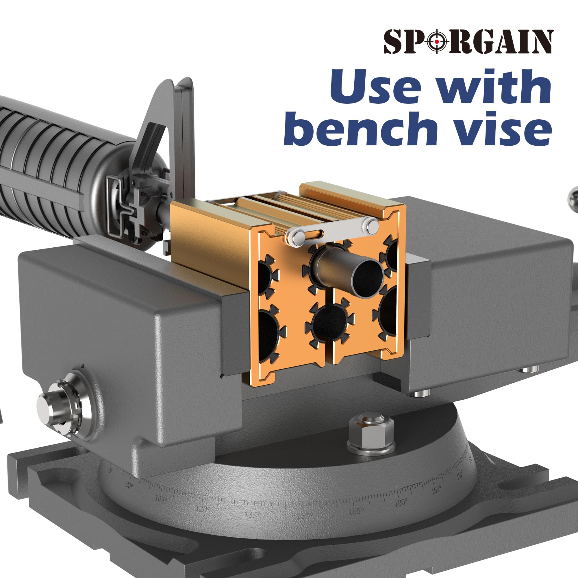 SporGain EPDM lining cushions barrels while maintaining grip